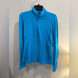 Lululemon pullover zipped jacket. Size 10